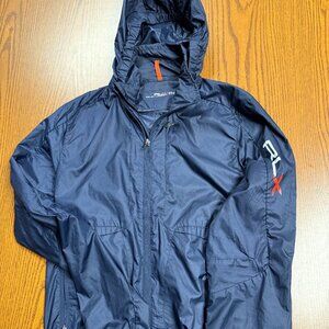 Polo RLX Light Weight Jacket: Mens Small w/ built in hood